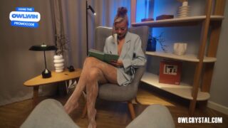 Sexy Sexologist Babe with a Pretty Face in Stocking - XXX PORN